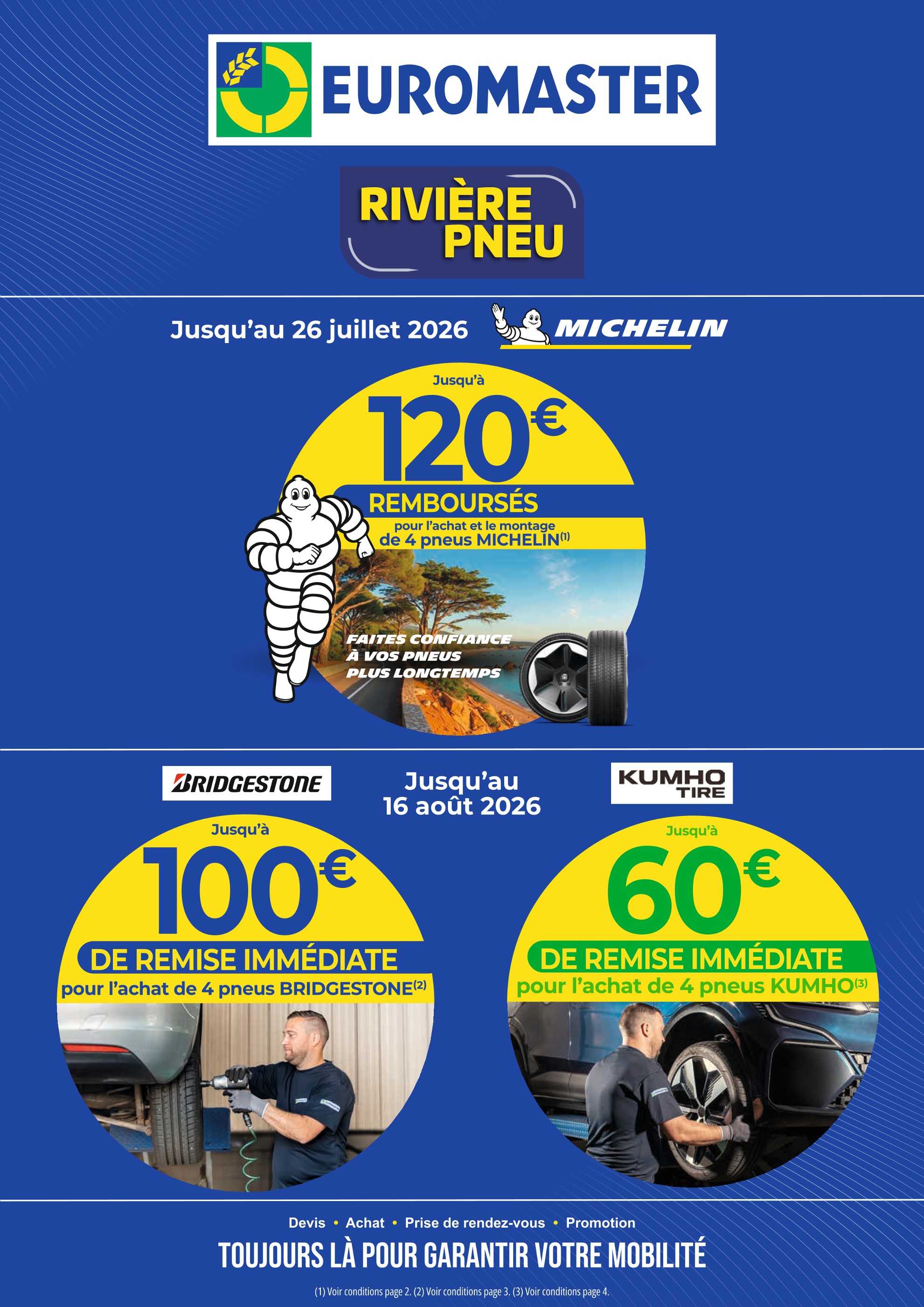 Prospectus Euromaster à Nérac, "EUROMASTER", 10 pages, 29/06/2026 - 12/07/2026